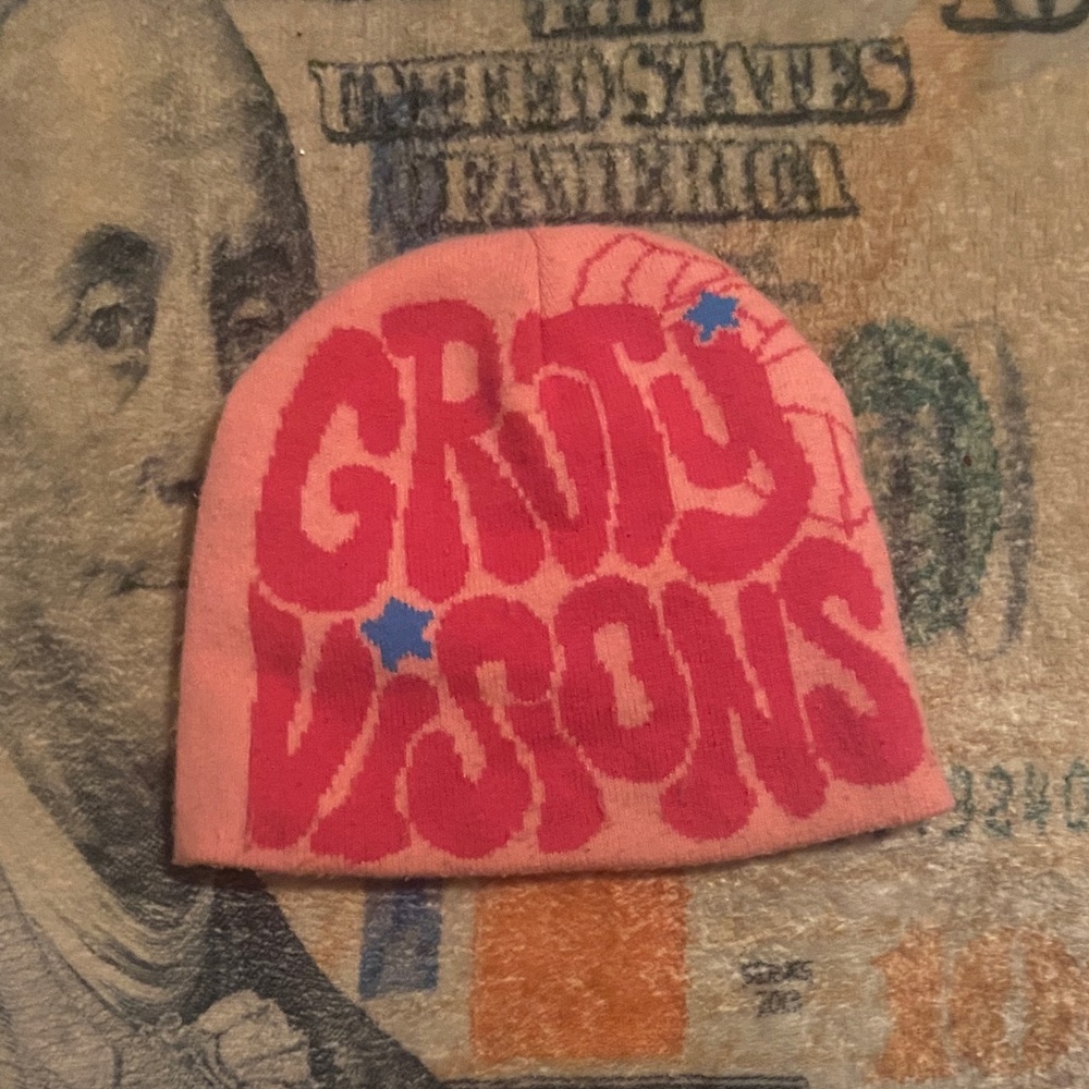 Pink Gritty Visions Beanie